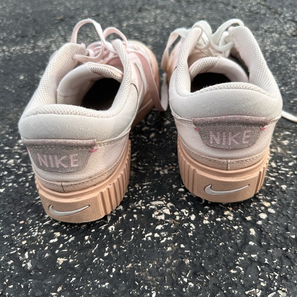 Nike Pink and White Court Legacy Sneakers - Picture 4 of 5